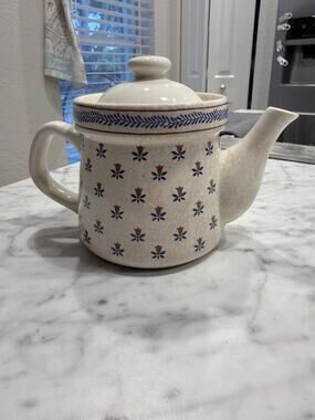 Vintage Sango Country Field Teapot 1982